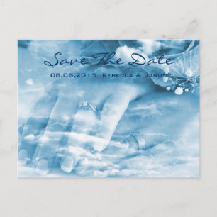 Postal De Anuncios manos elegantes vintage wedding save the date