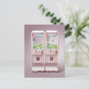 Postal De Anuncios Máquina de Garra