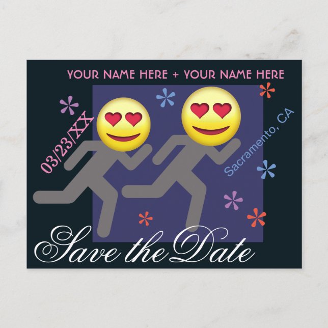 Postal De Anuncios Marcha personalizada para contraer matrimonio salv (Anverso)