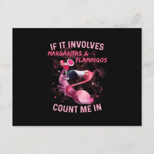 Postal De Anuncios Margaritas y flamencos