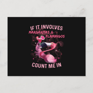 Postal De Anuncios Margaritas y Flamencos