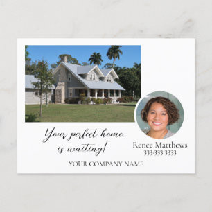 Postal De Anuncios Marketing fotográfico de su negocio de mensajes