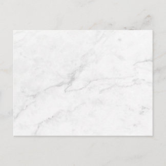 Postal De Anuncios Mármol Blanco