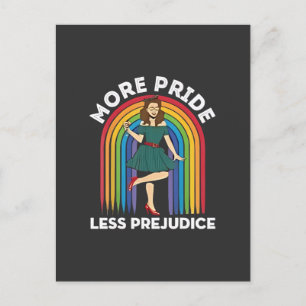 Postal De Anuncios Más Orgullo Menos Prejuicio Mes De Orgullo LGBT