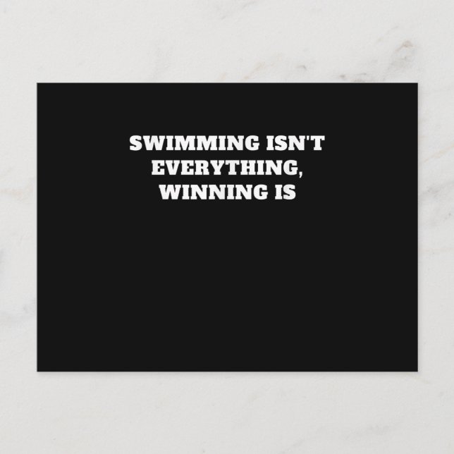 Postal De Anuncios Me Encanta Bañar Arte Diseño Cita De Regalo Idea (Anverso)