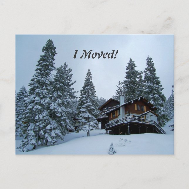 Postal De Anuncios ¡Me Mudé! (Anverso)