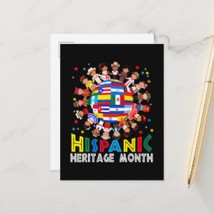 Postal De Anuncios Mes de la Herencia Hispana