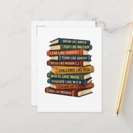 Postal De Anuncios Mes de la Historia Negra Sueño