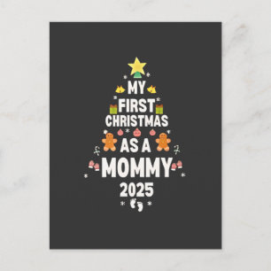 Postal De Anuncios Mi primera Navidad como Mamá 2025 Navidad 