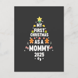 Postal De Anuncios Mi primera Navidad como Mamá 2025 Xmas