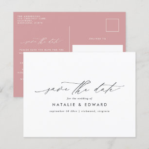 Postal De Anuncios Moderna tipografía elegante escritura tipografía b