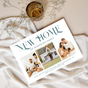 Postal De Anuncios Moderno Simple Nuevo Hogar 3 Foto Moviendo Turques