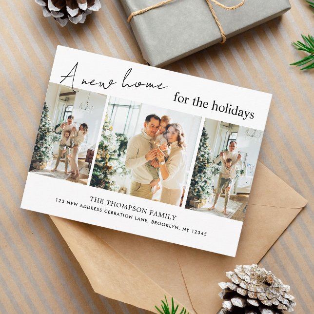 Postal De Anuncios Moderno un nuevo hogar para el movimiento de fotos (Subido por el creador)