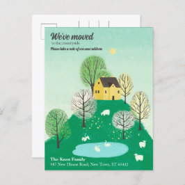Postal De Anuncios Mona Lindo Nos hemos mudado | Campo | Casa de Lago