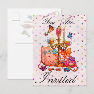 Postal De Anuncios Mona Pastel