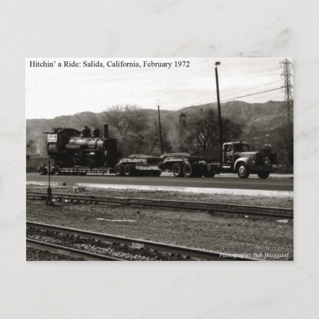 Postal De Anuncios Motor 463 Enganchando un Paseo (Anverso)