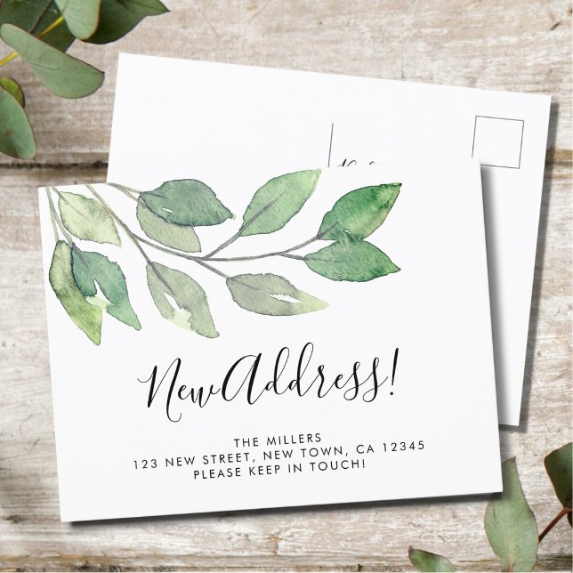 Postal De Anuncios Movimiento de nueva dirección (Subido por el creador)