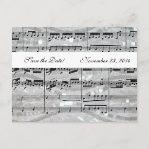 Postal De Anuncios Mozart y Perlas La Música Guarda la Fecha