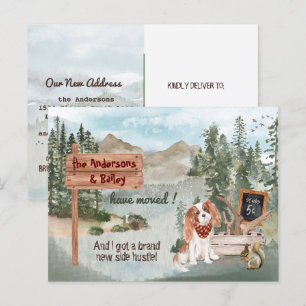 Postal De Anuncios Mudanza King Charles Cavalier a nueva dirección