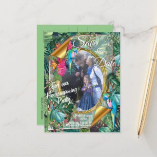 Postal De Anuncios Mundo de fantasía caprichosa con un sabor tropical