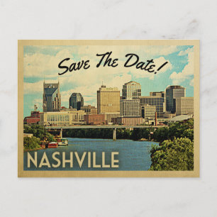 Postal De Anuncios Nashville Save The Date Tennessee