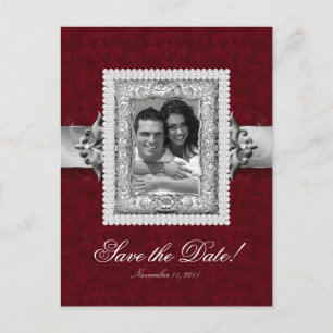 Postal De Anuncios Navidad ahorra el rojo 2 de las joyas de la boda