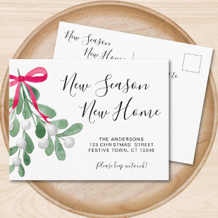 Postal De Anuncios Navidad de nueva casa