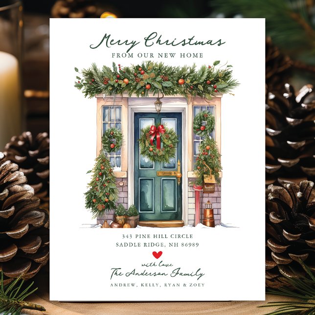 Postal De Anuncios Navidad Mudanza de Casa Nueva (Subido por el creador)