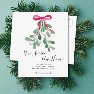 Postal De Anuncios Navidad Mudanza Nuevo Hogar