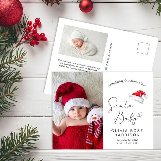 Postal De Anuncios Navidades de Santa Bebé (Subido por el creador)