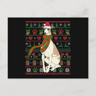 Postal De Anuncios Navidades divertidos de los amantes del perro de l
