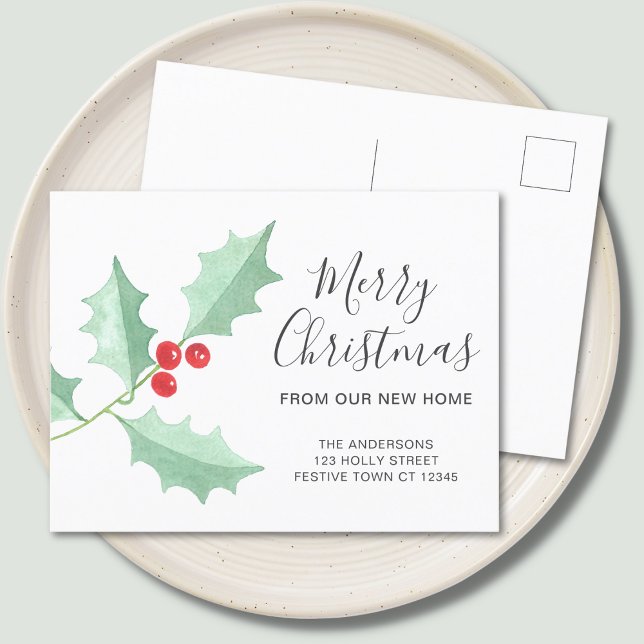 Postal De Anuncios Navidades Holly Moving (Subido por el creador)