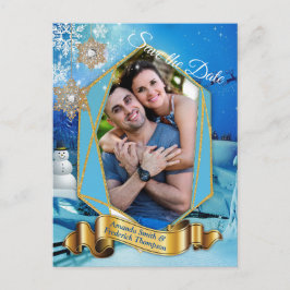 Postal De Anuncios Navidades y Año Nuevo 2024