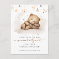 No Podemos Esperar Dormir Osito Bebé Embarazo