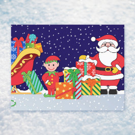 Postal De Anuncios Noche Antes de Navidad