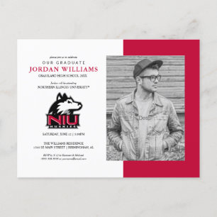 Postal De Anuncios Northern Illinois Huskies Graduación