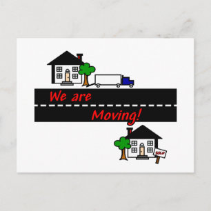 Postal De Anuncios Nos estamos moviendo