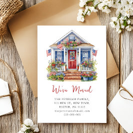 Postal De Anuncios Nos hemos mudado | 4 de julio, nuevo movimiento de