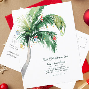 Postal De Anuncios Nos hemos mudado a los Navidades costeros que se m