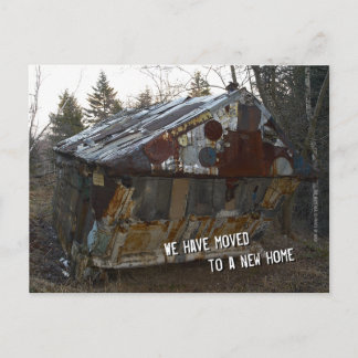Postal De Anuncios Nos hemos mudado a un nuevo hogar | Ark