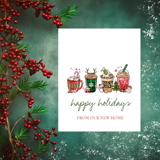 Postal De Anuncios Nos hemos mudado, Bebidas de Navidad (Subido por el creador)