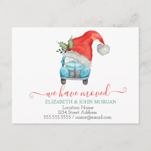 Postal De Anuncios Nos hemos mudado Coche Santa Coche Navidad