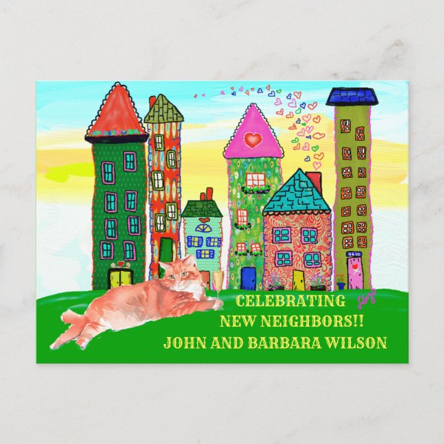 Postal De Anuncios Nos hemos mudado de apartamentos clásicos de la ci (Anverso)