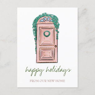 Postal De Anuncios Nos hemos mudado, Puerta de Navidad