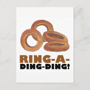 Postal De Anuncios Novia de Ring-a-Ding-Ding Compromiso Despedida de 