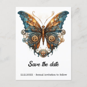 Postal De Anuncios Novia Mariposa Tinkerer Brassflutter Steampunk