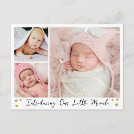 Postal De Anuncios Nuestra pequeña estrella de oro milagro 3 Fotos Be