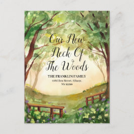 Postal De Anuncios Nuestro Nuevo Cuello De Los Bosques Movando Nueva 