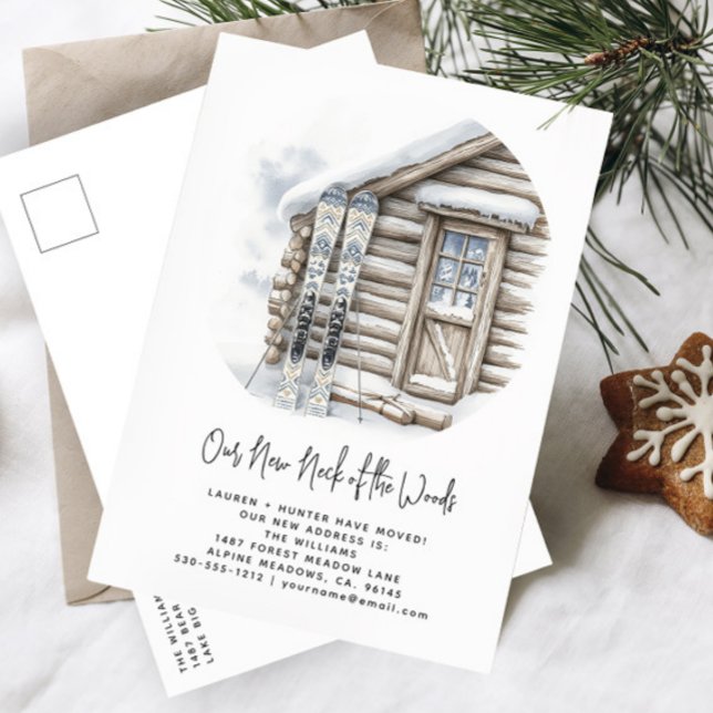 Postal De Anuncios Nuestro nuevo cuello del bosque que hemos movido v (Subido por el creador)