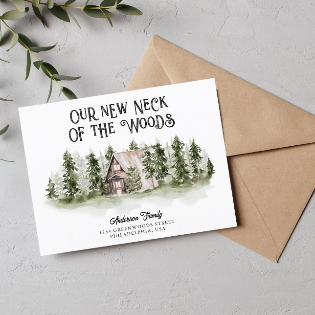 Postal De Anuncios Nuestro nuevo cuello del nuevo hogar de Woods en m (Subido por el creador)